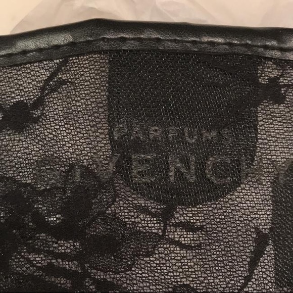GIVENCHY Parfums Black Floral Lace Tote Bag - Picture 6 of 8